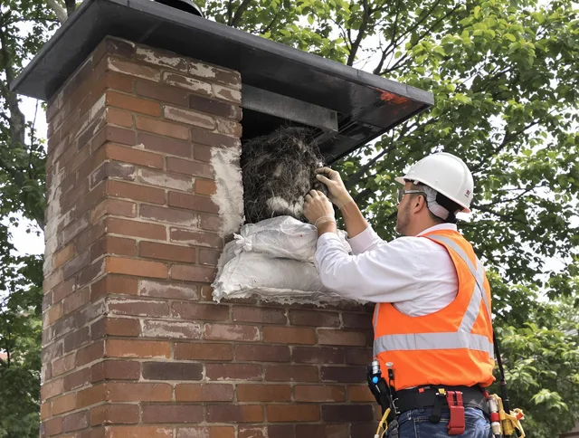 Humane removal of debris and animals by Meriden Chimney Sweep in Meriden, CT