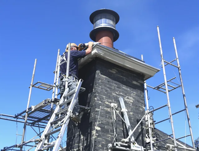 Sturdy chimney crown finished by Meriden Chimney Sweep in Meriden, CT