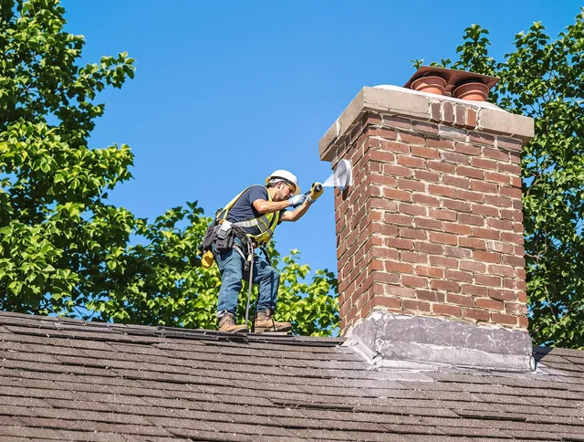 Meriden Chimney Sweep performing an inspection with advanced tools in Meriden, CT