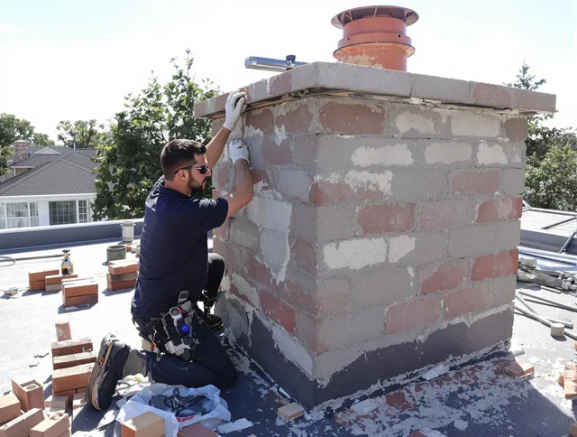 Advanced chimney repair process by Meriden Chimney Sweep in Meriden, CT