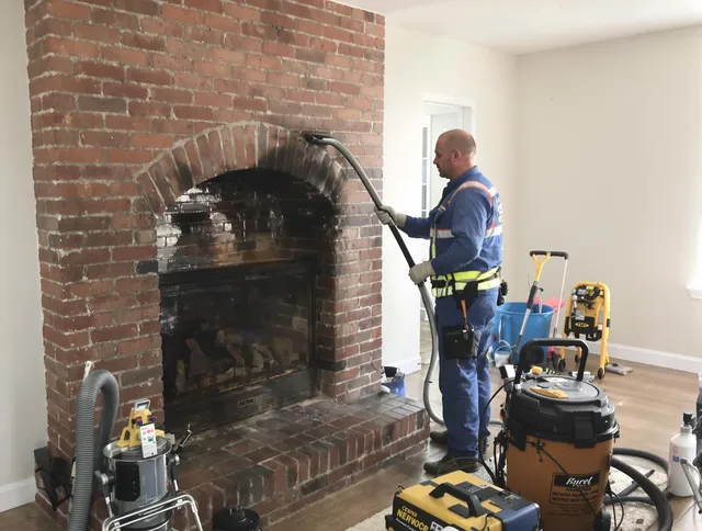 Meriden Chimney Sweep expert performing detailed chimney sweep in Meriden, CT